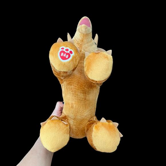 Build A Bear Dinosaur Triceratops Plush Stuffed Animal 2015 Retired BAB Toy READ - Picture 14 of 16